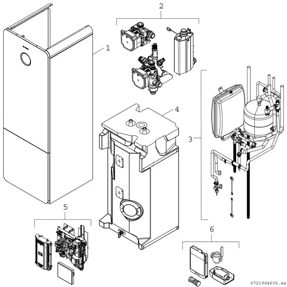 BOSCH-Luft-Wasser-Waermepumpe-Compress-CS6800iAW-12-M-Inneneinh-mit-Speicher-8738212416 gallery number 4